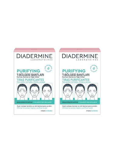 Diadermine T Bölgesi Bantları 2 x 6'lı
