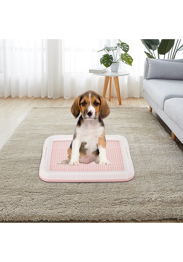 Homyl Küçük Köpekler Için Köpek Lazımlık Tuvalet Pembe