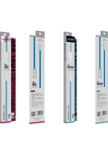Ldnıo XS07 Micro Hızlı Şarj Kablosu Mavi