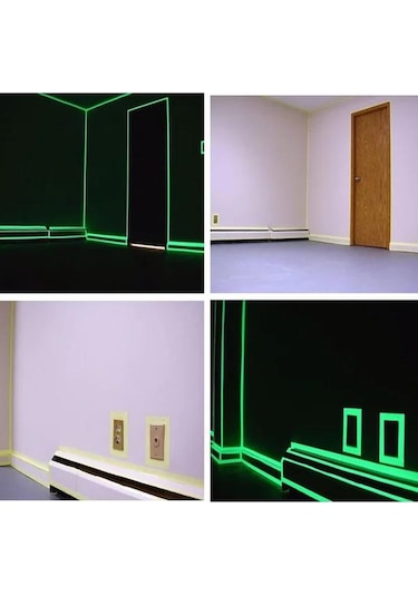 3b Trend Karanlıkta Işık Veren Fosforlu Şerit Bant 3 Metre