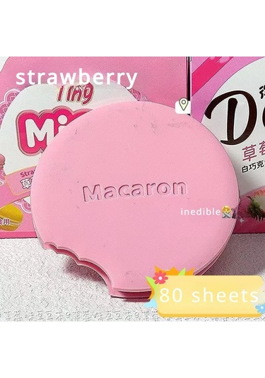 Çikolata Dizüstü Yaratıcı Mini Sevimli Çilek Kokusu Katlanmış