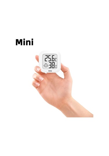 Mini İç Mekan Termometresi Lcd Dijital Sıcaklık Odası Higrometre Ölçer Sensörü Nem Ölçer İç Mekan Termometresi Sıcaklık