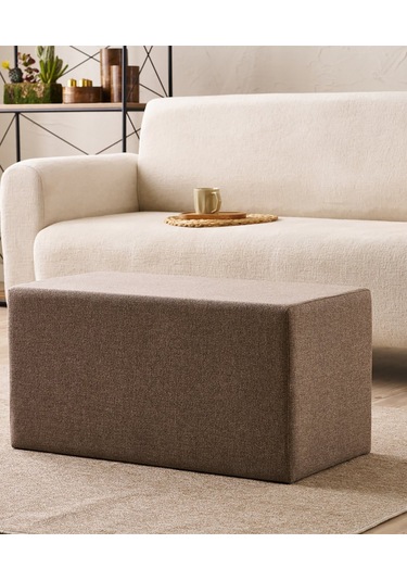 Favora Demre Puf - Kahverengi Kahverengi