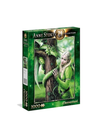 - 1000 Parça Anne Stokes Yetişkin Puzzle - Kindred Spirits