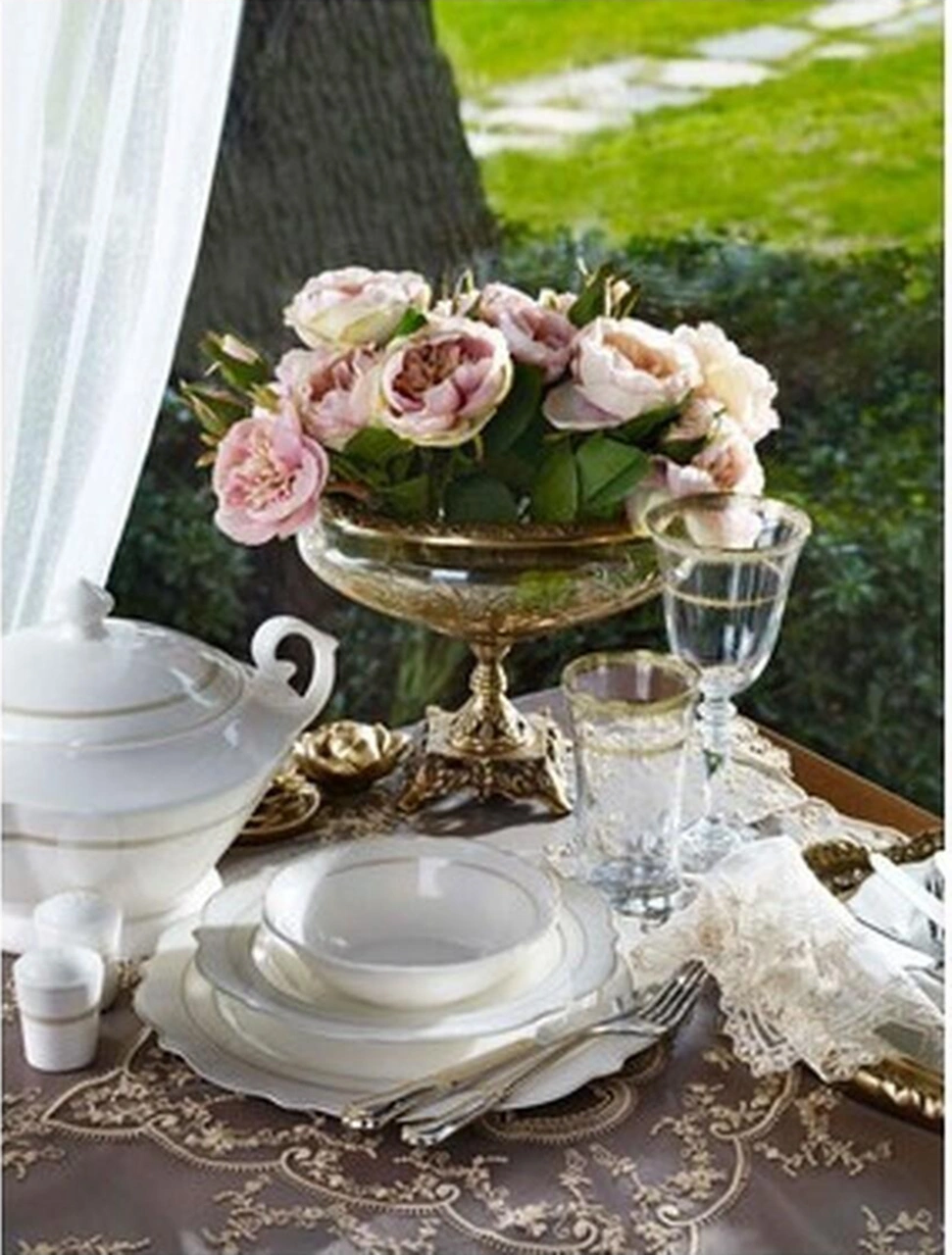 Pierre Cardin Angela 60 Parça Yemek Takımı Süt Beyazı