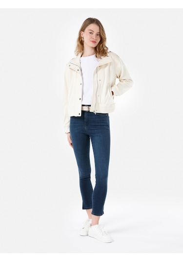 Colins Mavi Kadın Pantolon Cl1068684 Q1.v1 Dn43308 Mavi