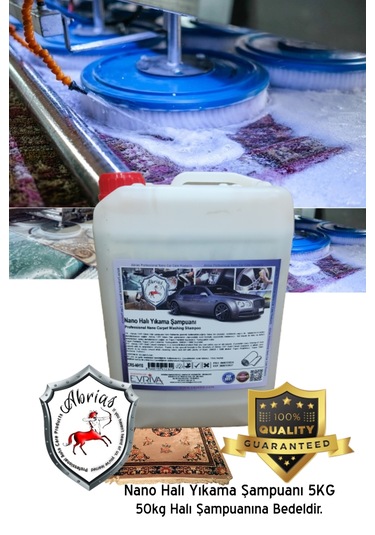 Abrias Nano Halı Yıkama Şampuanı 5 KG