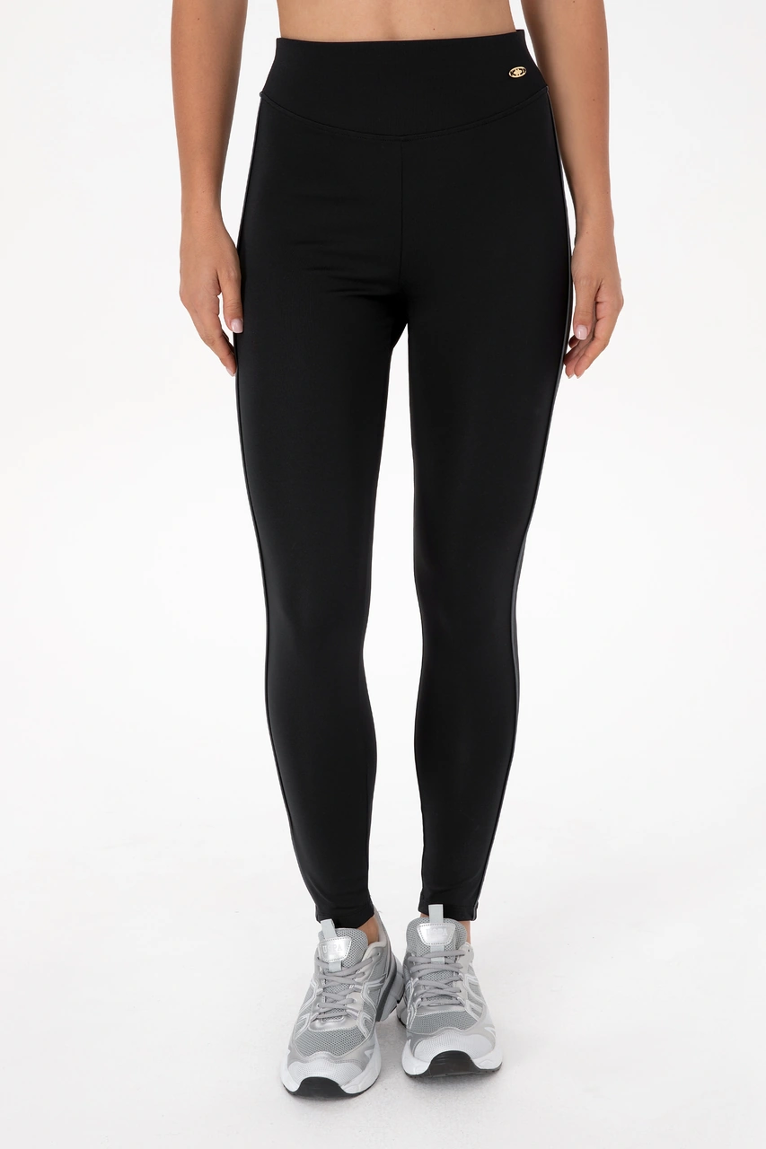 U.s. Polo Assn. Kadın Siyah Tayt 50314208-vr046 SiYAH