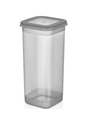 Porsima 432-GR Kare Erzak Bakliyat Saklama Kabı Takımı 12'li 1.70 L + Etiket 25 Adet