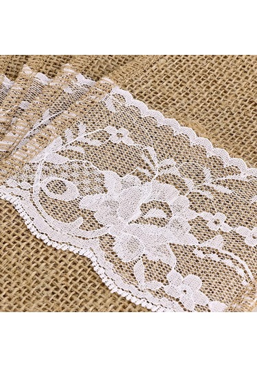 Yifomall Doğal Keten Dantel Çatal Bıçak Kılıfı Seti, 30 Adet, Pratik Ve Şık Diğer