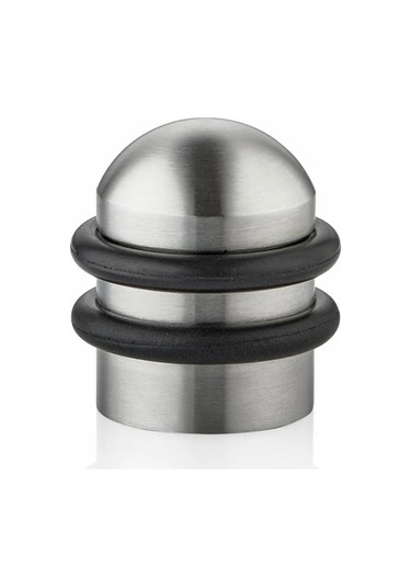 Canex Yer Kapı Tamponu Kauçuklu Yuvarlak Paslanmaz 5 Adet