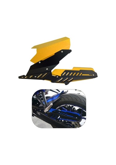 Didadodo Suntek Yamaha Mt03 R3 R25 Altın Kapak Arka Çamurluk, Çamurluk Zincir Koruma Altın