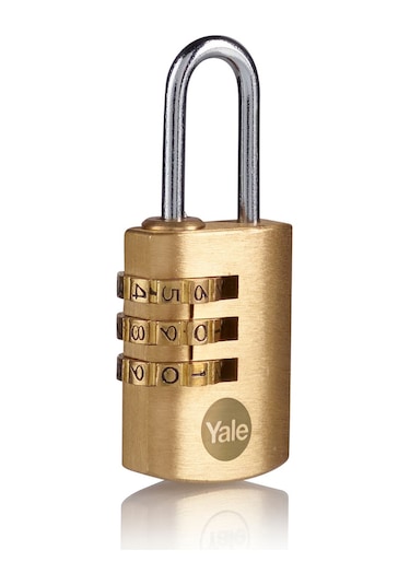 Yale 40mm Şifreli Pirinç Asma Kilit - Blister - Y150B/40/130/1