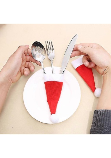 10 Adet Çatal Bıçak Takımı Askısı Çanta Şapka Süslemeleri Mutfak Aksesuarları Ev Dekorasyonu 2023 Süsleri Diğer