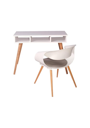 Writing Modern Çalışma Masası Kahverengi