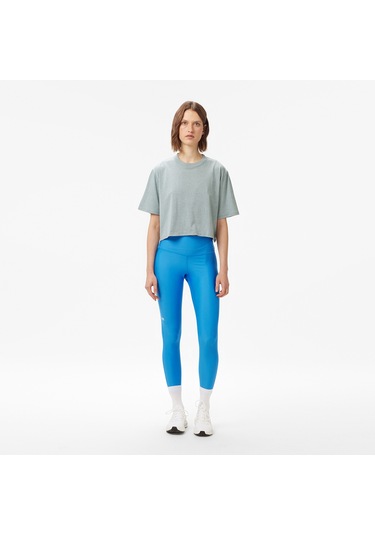 Under Armour Tech Hi Ankle Leg Kadın Mavi Antrenman Tayt 1365335 Mavi