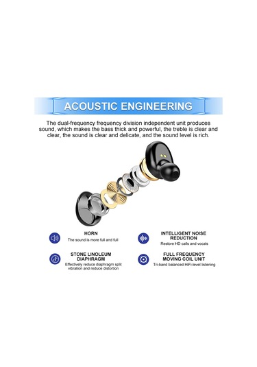 F9-6 Tws Cvc8.0 Gürültü Önleyici Dokunmatik Bluetooth Kulaklık, Pull-out Silindirik Şarj Kutusu, Destek Led Güç Dijital Ekran Ve Çağrı Ve Siri Siyah