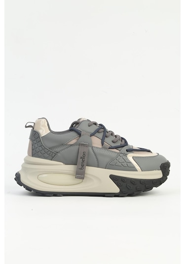 United Colors Of Benetton Füme Kadın Spor Ayakkabı İthal Bnı-11240 001