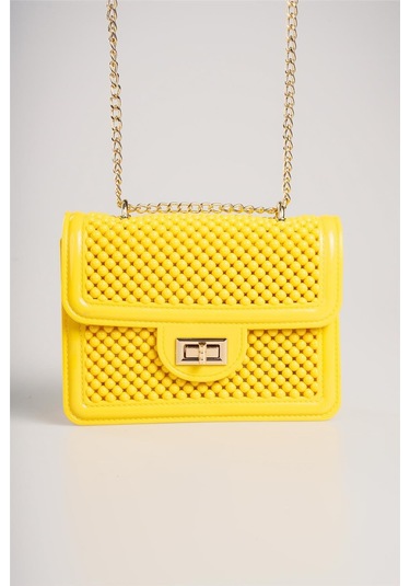 Ççs Kadın 17791 Omuz Ve El Çantası Sarı