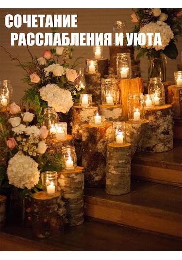 Amıkon 3'lü Led Şamdan Seti 189201319 Sütlü