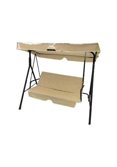 Salıncak Minder Kılıf Takımı(Süngersiz)2 Kişilik Minder-Cappuccin (532721093)