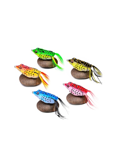 Neevoyu Yüzen Kurbağa Yem Seti - Tuzlu/tatlı Su Balıkçılığı İçin Yapay Yemler