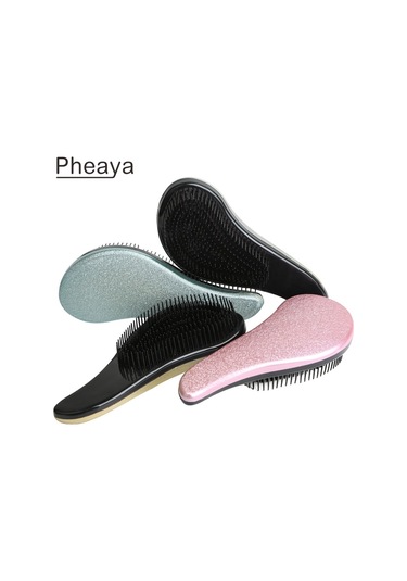 Saç Fırçası Buzlu Tt Saç Şekillendirici Aracı Anti-statik Çok Fonksiyonlu Saç Tasarımı Saç Dolaşık Açıcı Tarak Aksesuarları