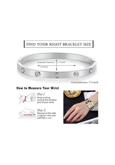 Altın Kübik Zirkonya Taşlı Bilezikler Paslanmaz Çelik Bileklik Takı Kadınlar Genç Kızlar İçin Aşk Hediyeleri Altın