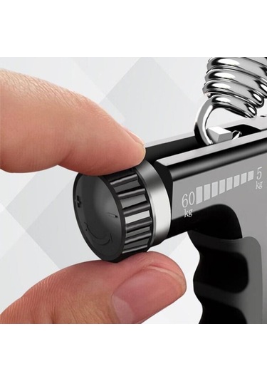 Ollevra Egzersizi Takip Eden Sayaçlı El Yayı Siyah