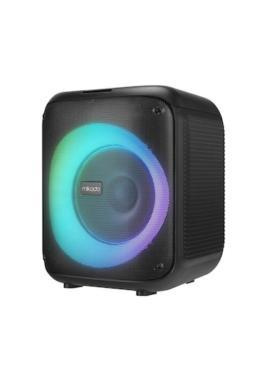 Mikado Md-bt51 Bombıx 60w Bt/usb/tf/tws Led Işıklı Kafa Mikrofonlu Toplantı-parti Hoparlörü