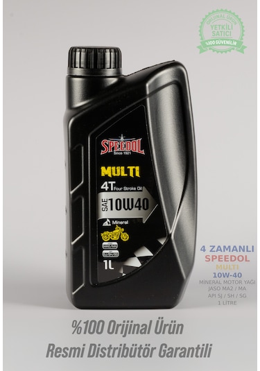 10w-40 Multi Mineral 4t Motosiklet Yağı