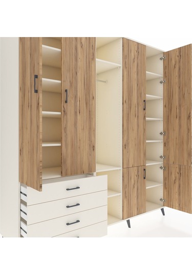 Kronos Dolap 14 Raflı 4 Çekmeceli Tek Askılı 220x59x243 Aytaşı-çam/aytaşı Atlas Çam/aytası Kronos Dolap 14 Raflı 4 Çekmeceli Tek Askılı 220x59x243 Aytaşı-çam/aytaşı Atlas Çam/aytası