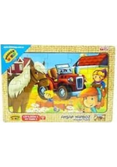 Yapboz Ahşap Kumtoys 24*34 - Kumtoys