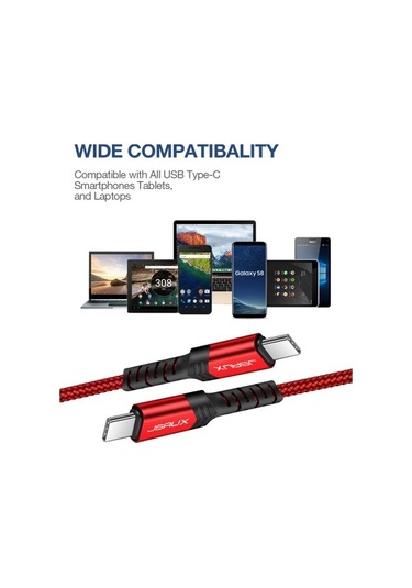 Jsaux Premium Type-c To Type-c 60w Cc0018 2m Hızlı Şarj