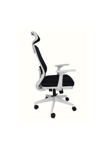 Apex White Pro Yönetici Koltuğu Ofis Koltuğu Siyah