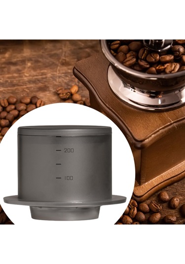 Suntek Kahve Filtresi Süzgeci Mutfak Kafe Ev Için Siyah