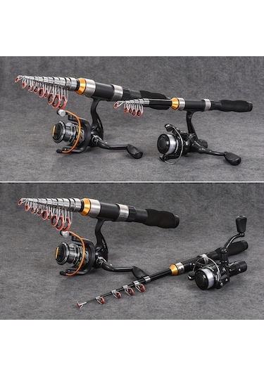 Leofıshıng Taşınabilir Teleskopik Mini Olta 1,5 M 4,92 Ft