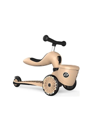 Scoot And Ride Highwaykick 1 Lifestyle Scooter - Leopard 210621-96607 Pembe
