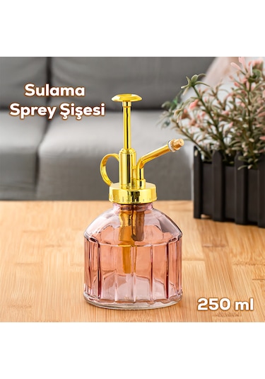 Perotti Vintage Cam Bitki Sulama Şişesi 250 ML Mor