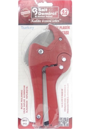 Sait Demirci Bko042 Pvc Boru Kesme Makası   42 MM