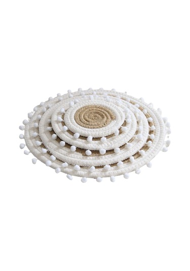 Homyl Tatil Festivali Fotoğraf Sahne Için Beyaz-yuvarlak Beyaz Yuvarlak Beyaz