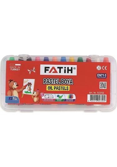 Fatih Pastel Boya Çantalı 12 Renk