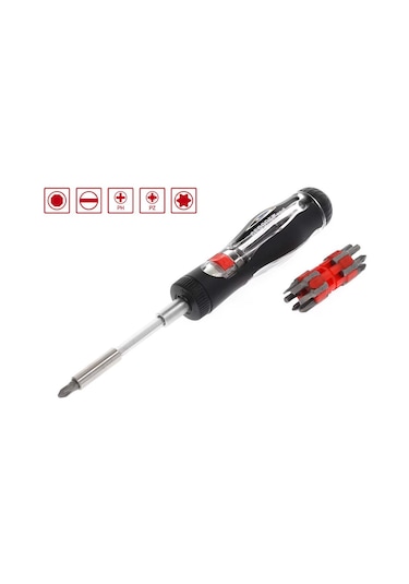 Gedore Red R38920000 Bits Uçlu Cırcır Tornavida Seti 13'ü 1 Arada 3301337