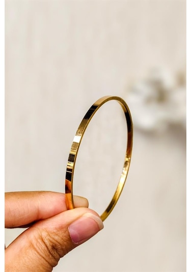 İdeal Sarraf 22 Ayar İşçiliksiz Kibrit Bilezik 20 Gr 4 Mm