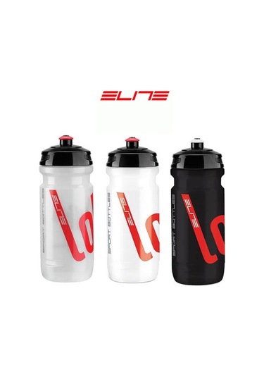 Elite Loli Bisiklet Suluk Matara 600 ml Siyah