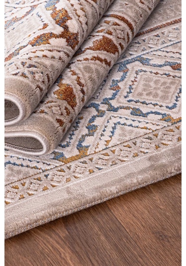 Paradise Krem Bej Halı Yumuşak Oturma Odası Salon Çocuk Odası Mut Krem Bej