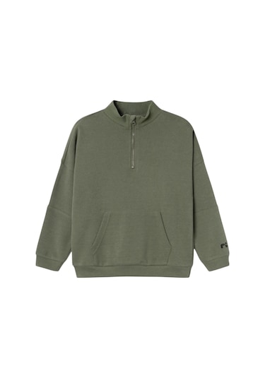 Name It Erkek Çocuk Yeşil Sweatshirt 13234069 Yeşil