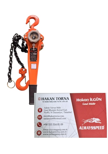 3 Ton Hubzug Zincirli Çektirme Vinç