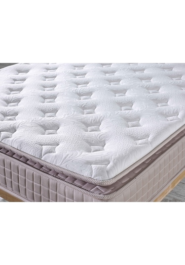 Mu&bah Zambak Ortopedik Pedlli Yaylı Yatak 180x200
