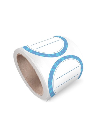 Maiyame Kırmızı 50mm 2 İnç Yazılabilir, Taşınabilir, Temiz Çıkarılabilir Boş Etiketler - Cam Kavanoz Stickerları, 500 Adet/rulman